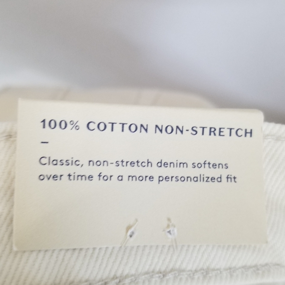 NWT Universal Thread Off White Cuffed Cropped Vin… - image 9